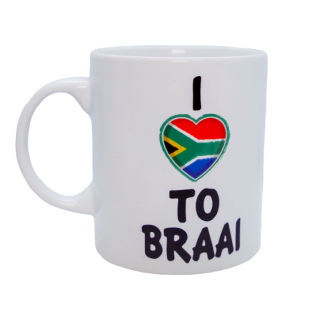 SA Coffee Mug (i love to braai)