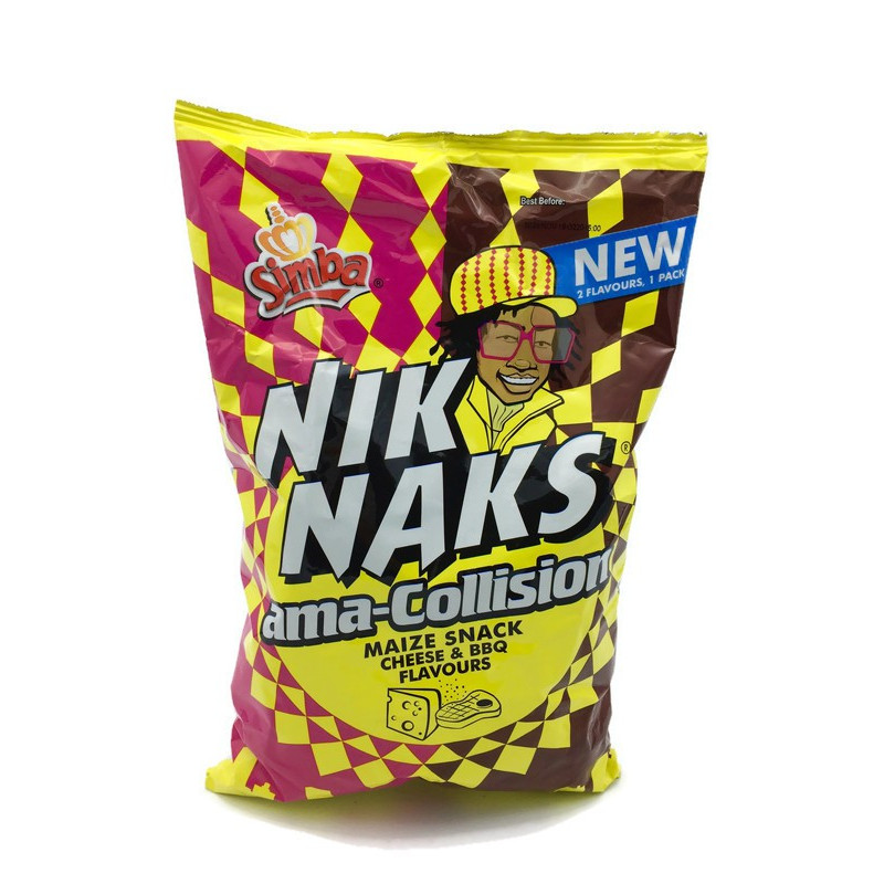 Simba nik naks Collisions Cheese & BBQ 200g