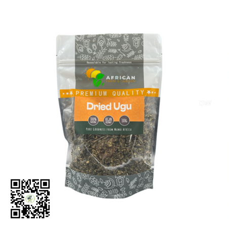 Dried Ugwu (Pumpkin Leaves) 100g - African Farm & Gardens | Delivered in Dubai & UAE by OJAMEA.COM