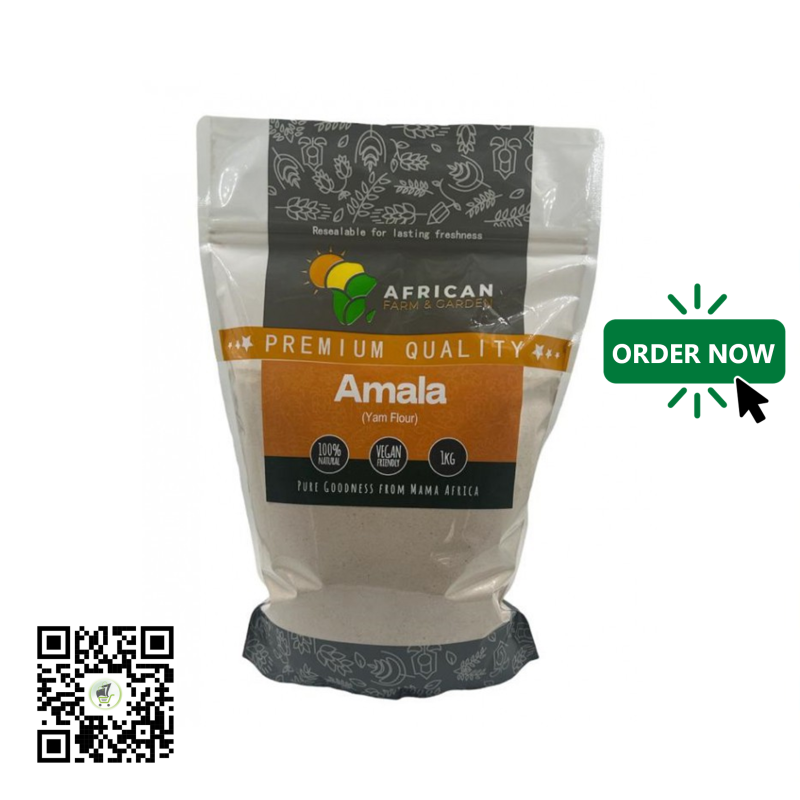 Amala Yam Flour 1kg by African Farm & Gardens (AFG)