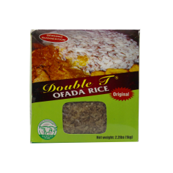 Premium Double T Ofada Rice Natural & Unpolished 1kg, packed with n...