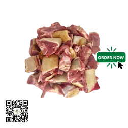 Goat meat with skin (Asun) 1kg
