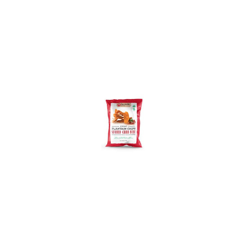 Sankofa plantain chips (Smoked chillie Beef) 56g