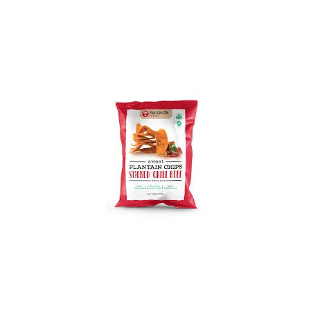 Sankofa plantain chips (Smoked chillie Beef) 56g