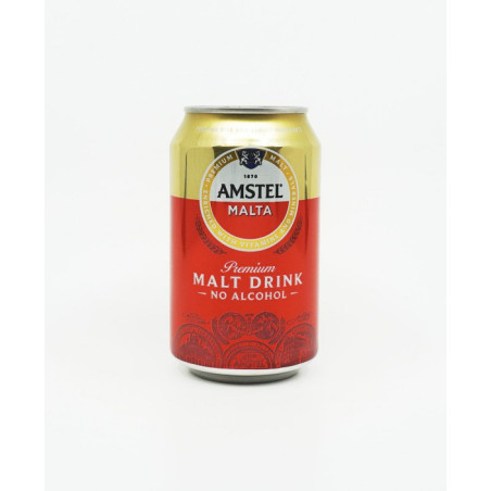 Amstel bottle 330 ml Amstel Malt drink can 330ml