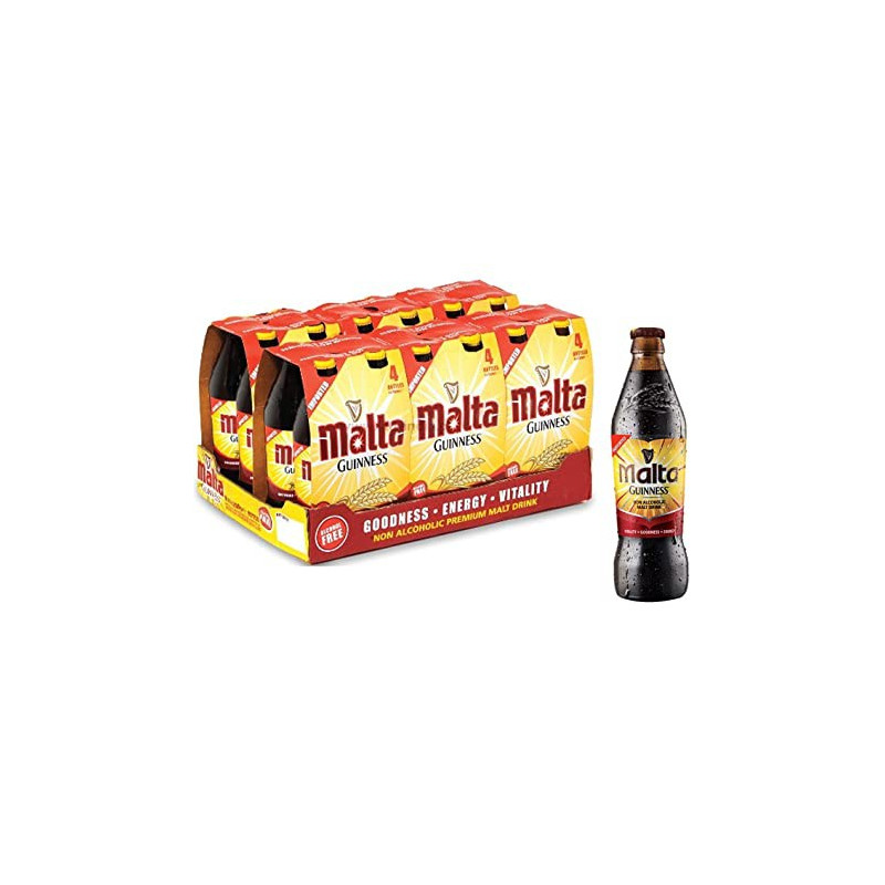 Malta Guiness Bottles Carton x 24
