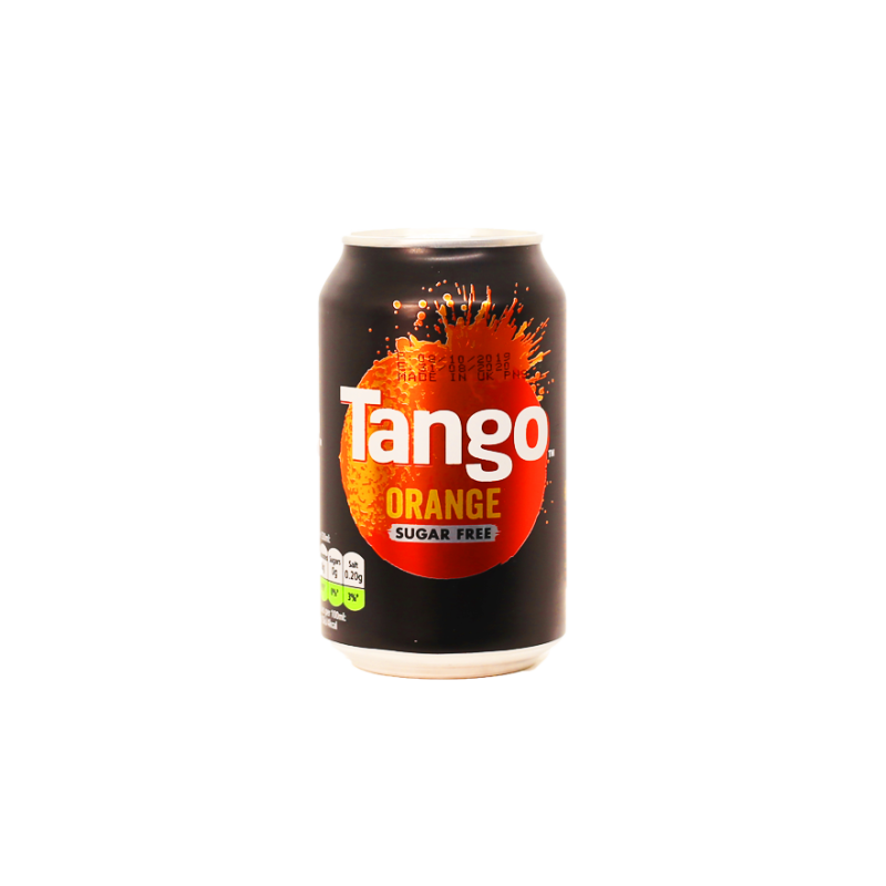 Tango Orange can 330 ml (sugar free)