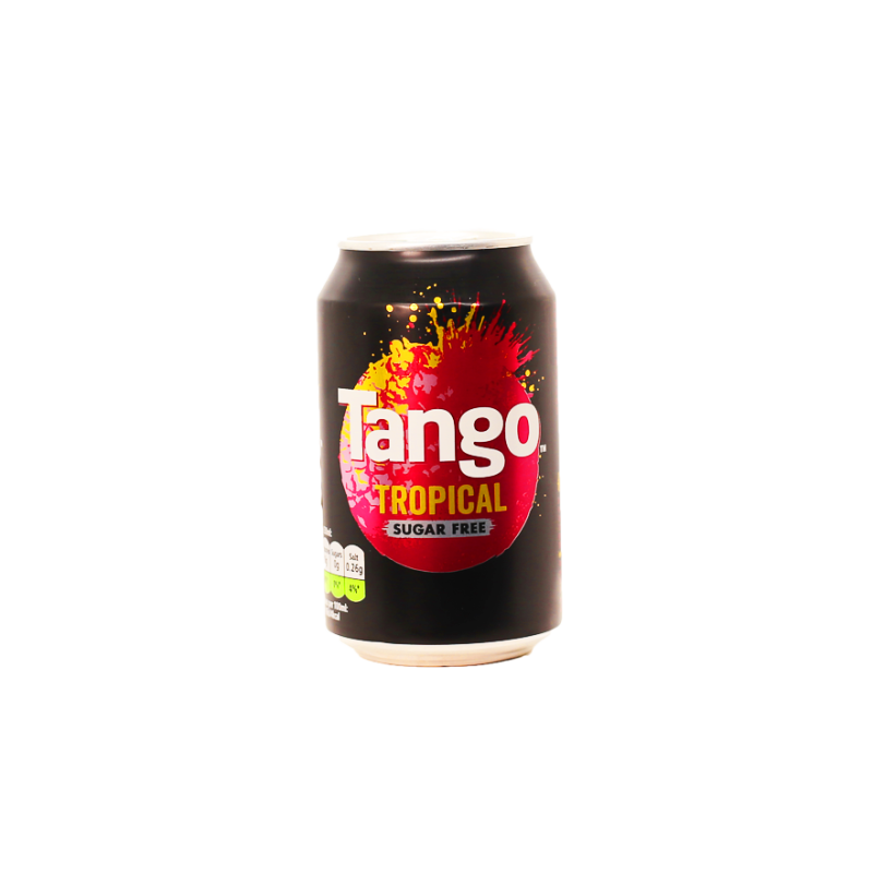 Tango Tropical can 330 ml (sugar free)