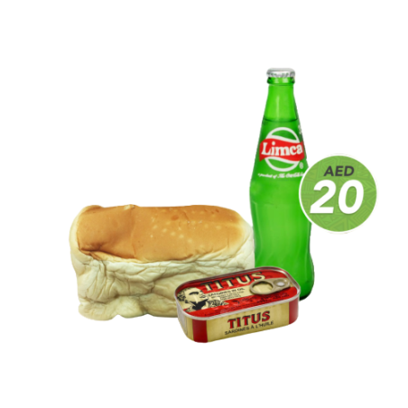 The Agege bread combo comes with:1. Lagos Bread2. Titus Sardines3. ...