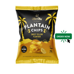 Olu Olu Sweet Yellow Plantain Chips introduce you to a gourmet snac...