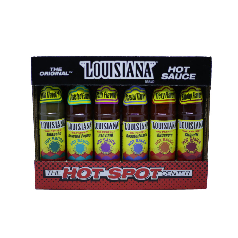Louisiana Hot Sauce (the hot spot center)