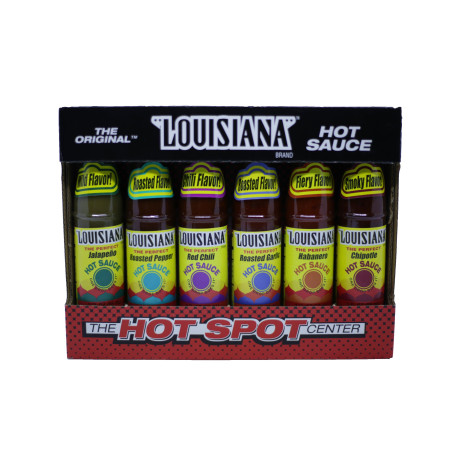 Louisiana Hot Sauce (the hot spot center)
