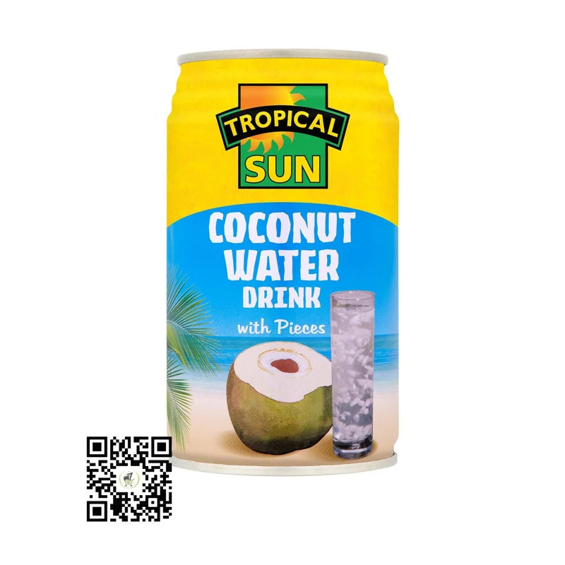 Tropical Sun Coconut Water with Pieces 330ml