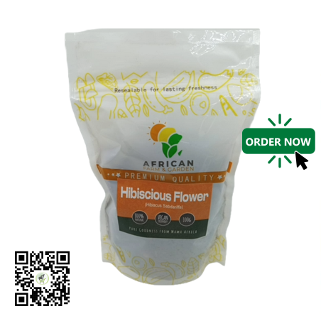 Hibiscious Flower (Zobo Flower dried) 100g by African Farm & Gardens (AFG)