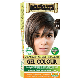 Organically Natural Gel Hair colour Medium Brown