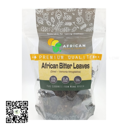 Dried African Bitter Leaves (Vernonia Amygdalina) 100g by African Farm & Gardens (AFG)
