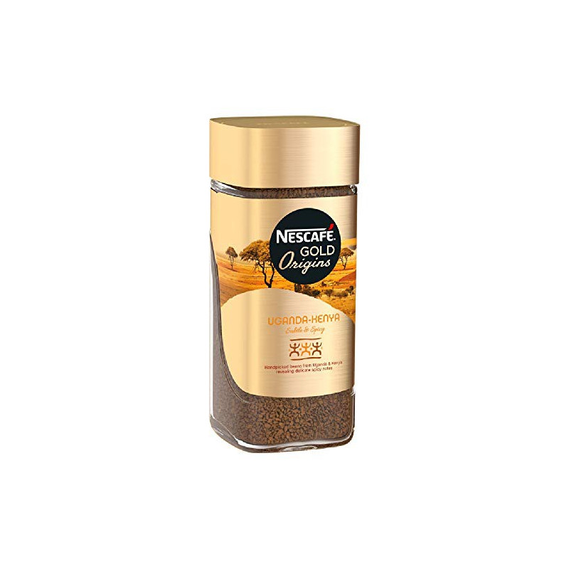 Nescafe Gold Origins Uganda, Kenya Coffee 100g