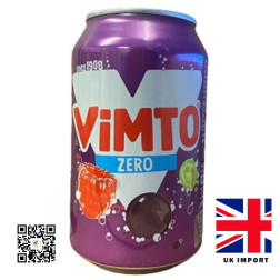 Vimto Zero 330ml Can, UK | Delivered in Dubai & UAE by OJAMEA.COM