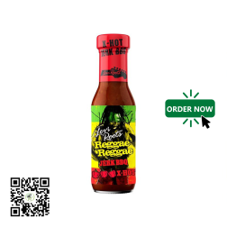 Reggae Reggae Marinade & Sauce X - Hot Jerk BBQ 290g
