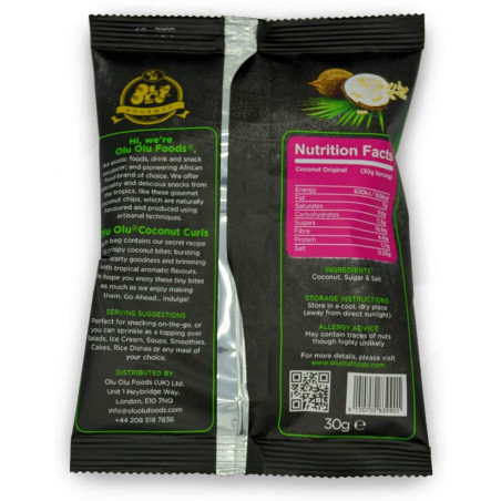 Olu Olu Coconut Chips original 30g