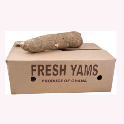 Yam Half Carton 10kg Box Ghana Import - Delivered in Dubai by OJAMEA.COM