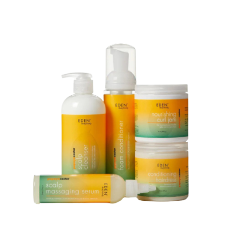 The Papaya Castor 5 Piece Bundle includes    Papaya Castor Nourish...