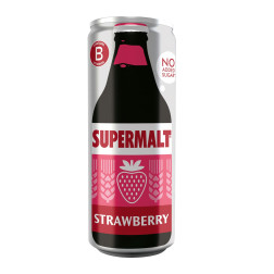 Supermalt Strawberry 330ml