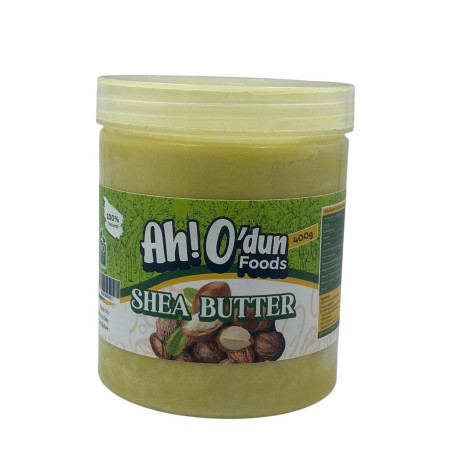 Ah! O'dun Foods Shea Butter From Ghana 400g)