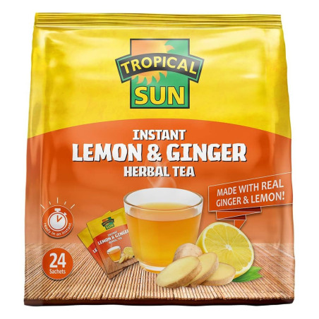 Tropical Sun Lemon & Ginger Herbal Tea 20 Bags | Delivered in UAE by OjaMEA.COM