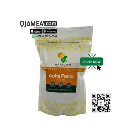 Fonio (Acha) Ancient Super Grain 250g by African Farm & Gardens (AFG)