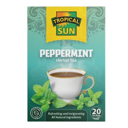 Tropical Sun Tea Peppermint Herbal Tea 20 Bags | Delivered in Dubai & UAE by OJAMEA.COM