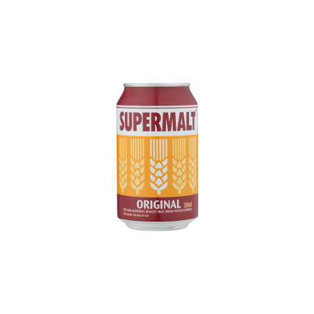 Supermalt Original 330 ml Can - UK Import
