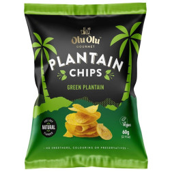 olu olu ripe plantain crisps Olu Olu Green Plantain with Chilli (60g)