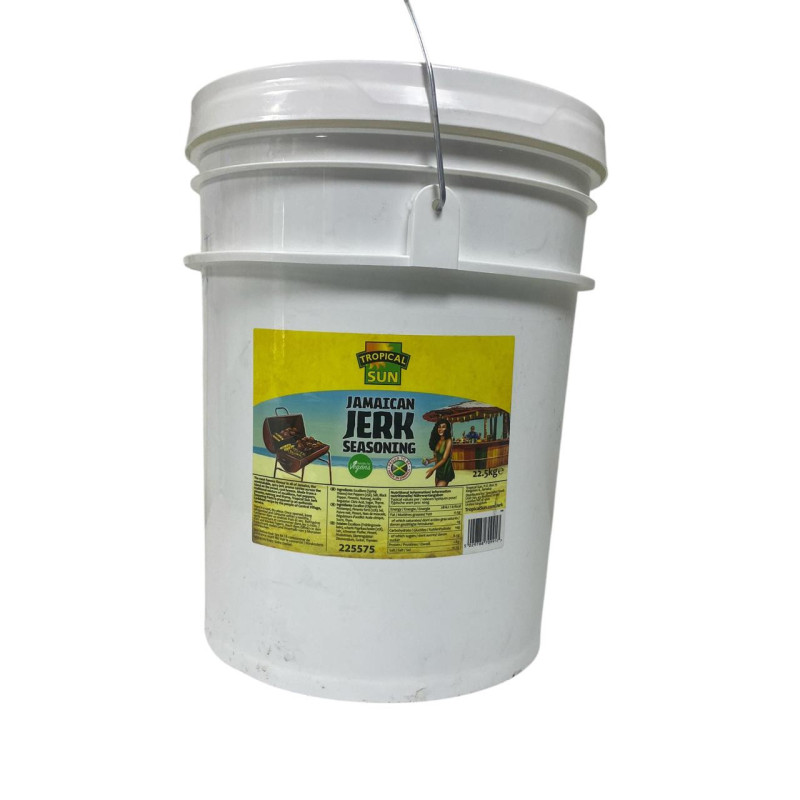 Tropical Sun Jamaican Jerk Seasoning Sauce 22.5kg Bucket Tropical Sun Jamaican Jerk Seasoning Sauce 22.5kg Bucket