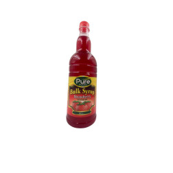 Pure Foods Bulk Syrup Strawberry 1L | Dubai & UAE by OJAMEA.COM