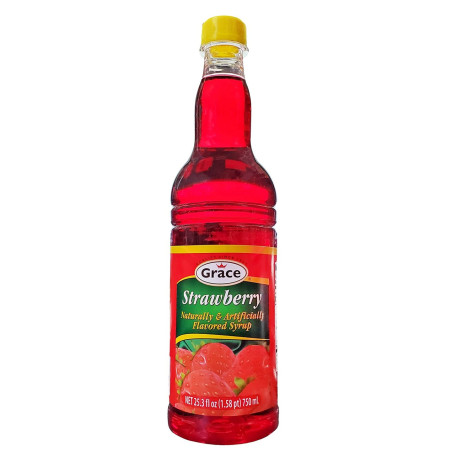 Grace Strawberry Syrup 750ml - Delivered in Dubai & All UAE Emirates