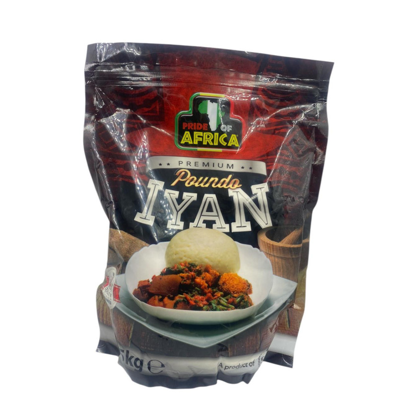 Pride of Africa Premium  Poundo Iyan 1.5kg