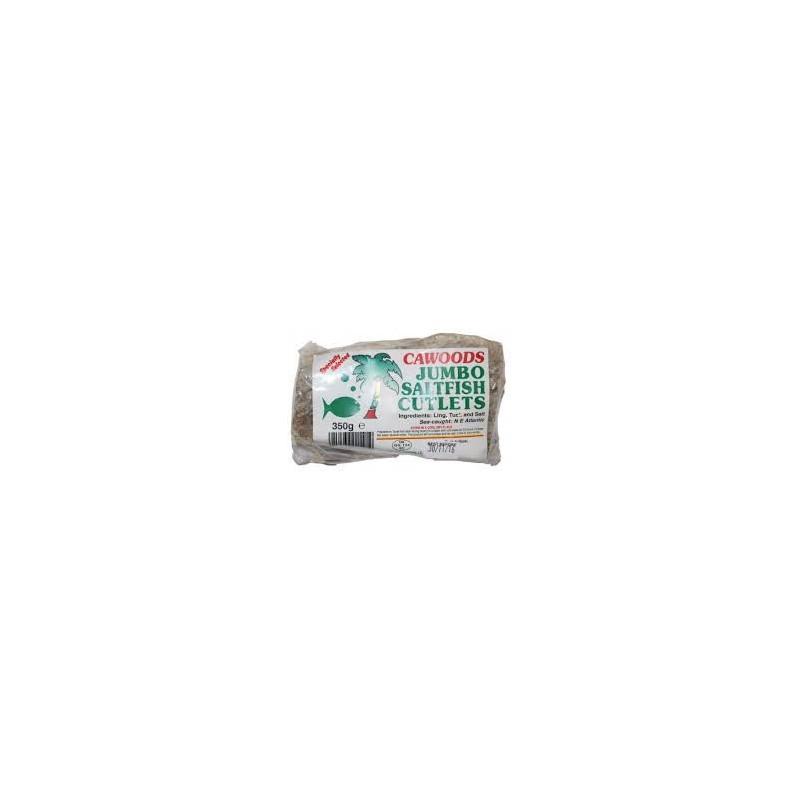 Cawoods Jumbo Saltfish Cutlets 350g