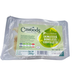 Cawoods Dry Salted Codfillets 200g, Delivered in UAE by OJAMEA.COM