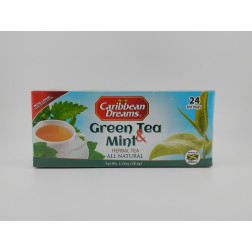 Caribbean Dreams Green Tea & Mint Herbal Tea 38.4g