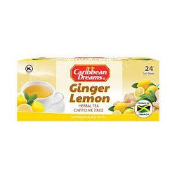 Ginger Lemon Herbal Tea (Caribbean Dreams) 38.4g