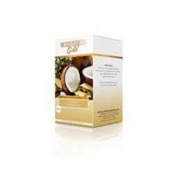 Caribbean Gold Fruit & Herbal Teas Coconut & Pineapple [18 Tea Sachets