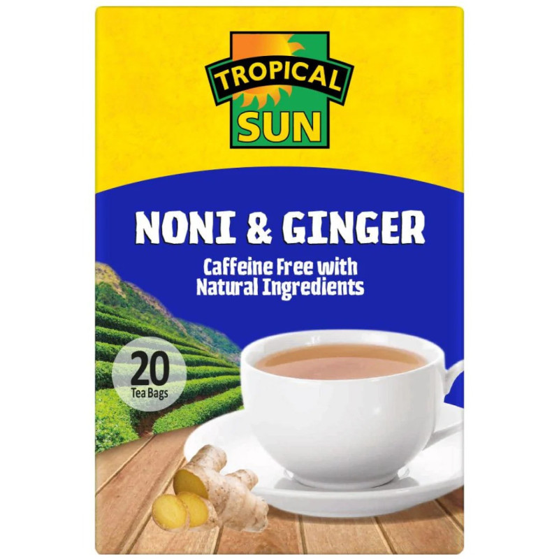 Tropical Sun Noni & Ginseng & Ginger 20 Bags | Delivered in Dubai & UAE