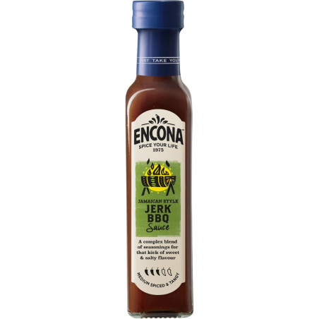 Encona Jamaican Style Jerk BBQ Sauce 142ml