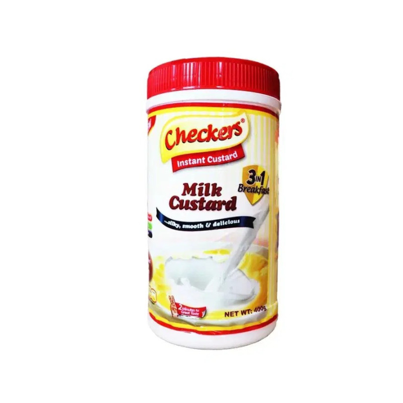 Checkers Custard Powder Milk  flavour 400g