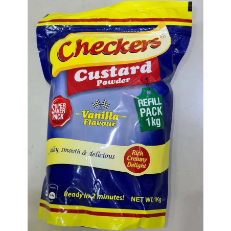 Checkers Custard Powder Vanilla 1kg, South Africa - Delivered in Dubai & UAE by OJAMEA.COM