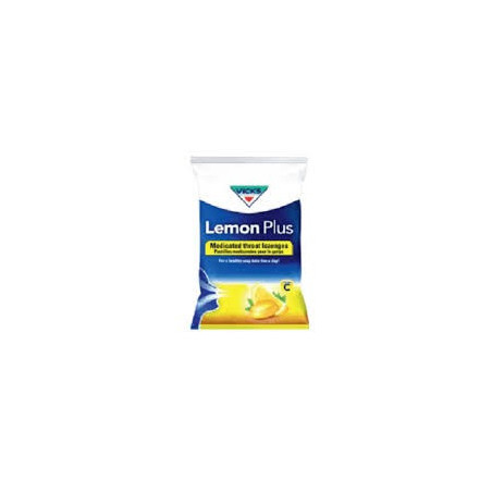 Vicks Lemon Plus Medicated throat lozenges