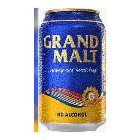 Grand Malt  [Non Alcoholic] Can Drink,330ml