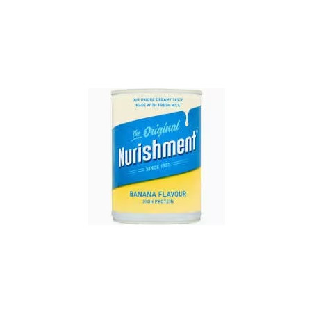 Nurishment Banana Flavoured Can 370ml - Delivered in UAE by OJAMA