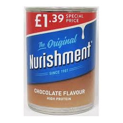Nurishment Chocolate Flavour Can 370ml - Delivered in Dubai & UAE